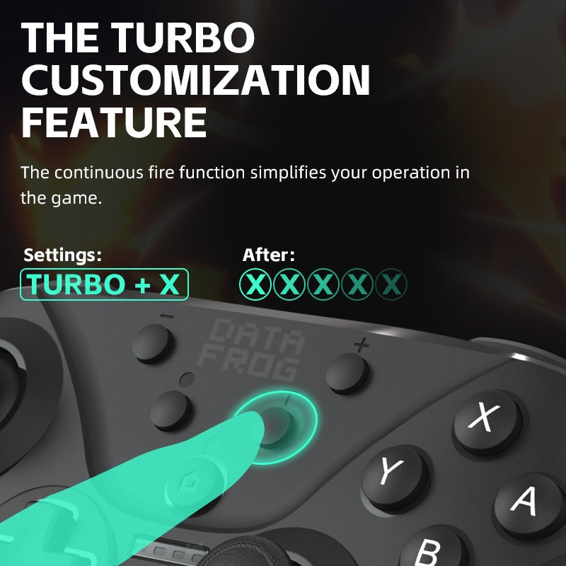 Suitable for Nintendo Switch/oled/lite/PC wireless Bluetooth controller with Turbo vibration NFC function