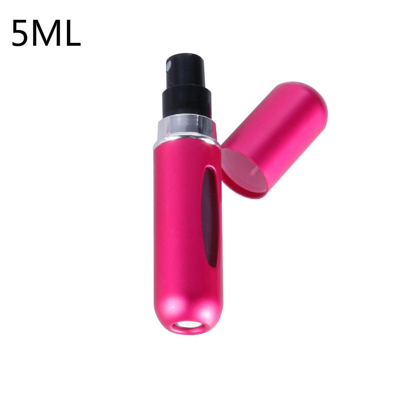 8ml/5ML/20ML Mini Refillable Perfume Spray Bottle With Spray Scent Pump Empty Cosmetic Containers Portable Atomizer Bottle