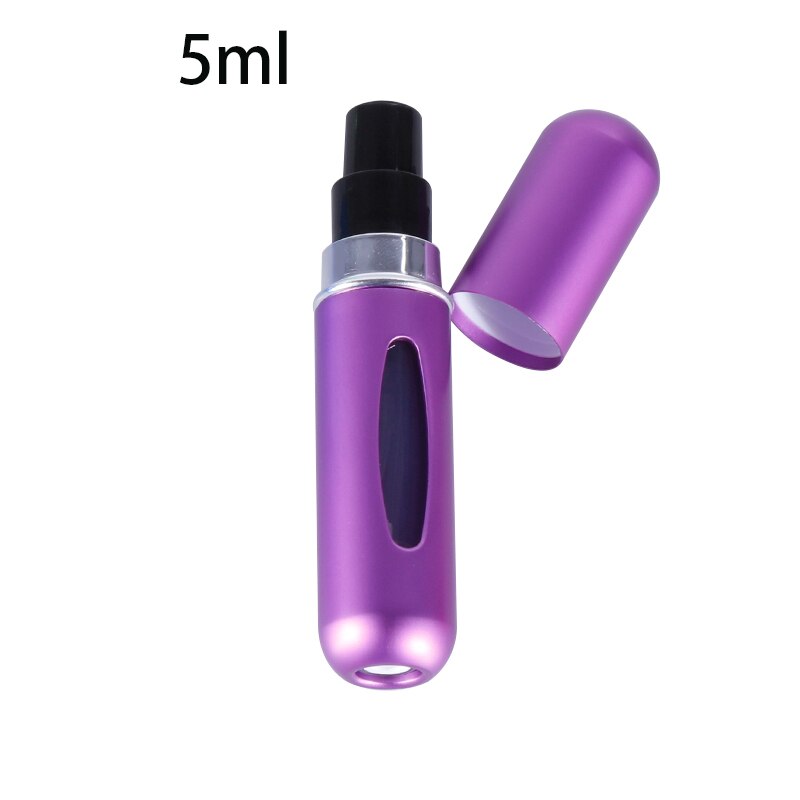 8ml/5ML/20ML Mini Refillable Perfume Spray Bottle With Spray Scent Pump Empty Cosmetic Containers Portable Atomizer Bottle