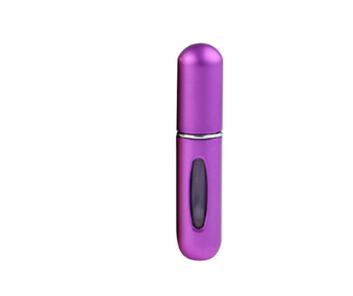 Portable Mini Aluminum Refillable Perfume Bottle  Cosmetic Containers